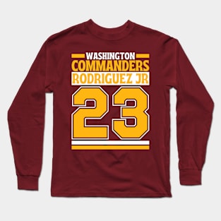 Washington Commanders Rodriguez Jr 23 Edition 1 Long Sleeve T-Shirt